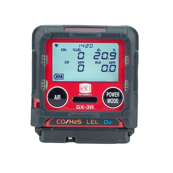 RKI GX-3R Personal Gas Detector (LEL/O2/H2S/CO)