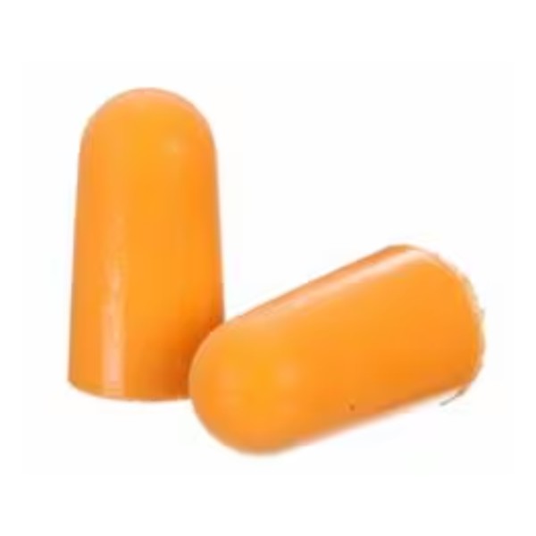 Earplugs-Orange-Uncorded, NRR:29 (200/Box)