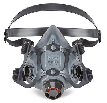 Respirator 1/2 Mask - Rubber