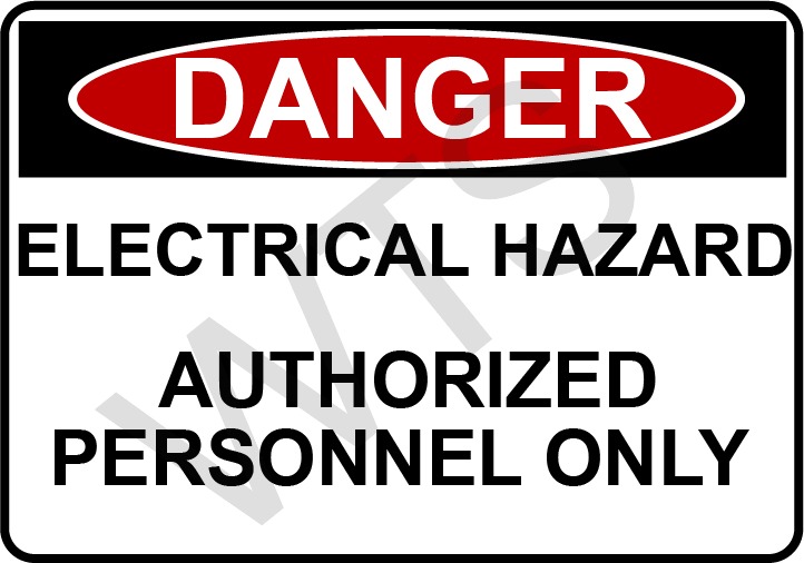 Danger - Sign - Electrical Hazard