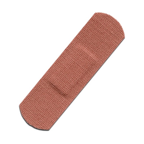 Fabric Bandage, Strips 1" x 3" (100/Box)