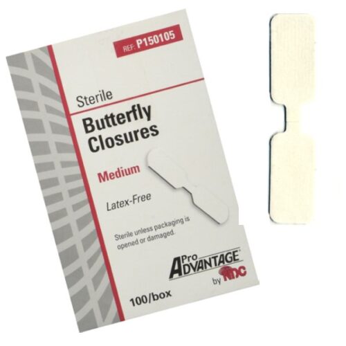 Butterfly wound closures medium (100/box)