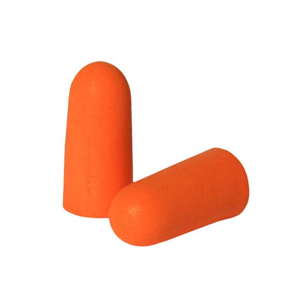 Ear Plugs, Disposable, Uncorded, Orange, FP70, NRR32 (200/Box)