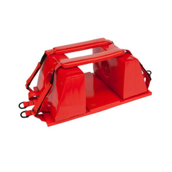 Head immobilizer for spine board