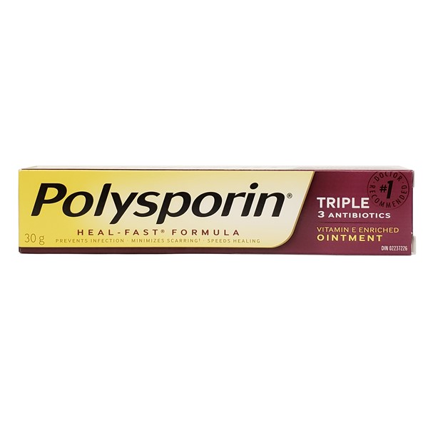 Polysporin Triple Ointment - 30G Tube