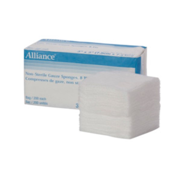 Gauze Sponges Non Sterile (3"X3") (200/pkg)