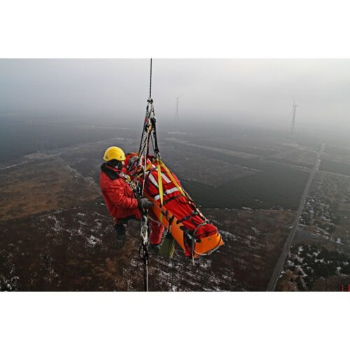 Stretcher, Full SKED, Basic Rescue System, Orange W/Cobra Buckles