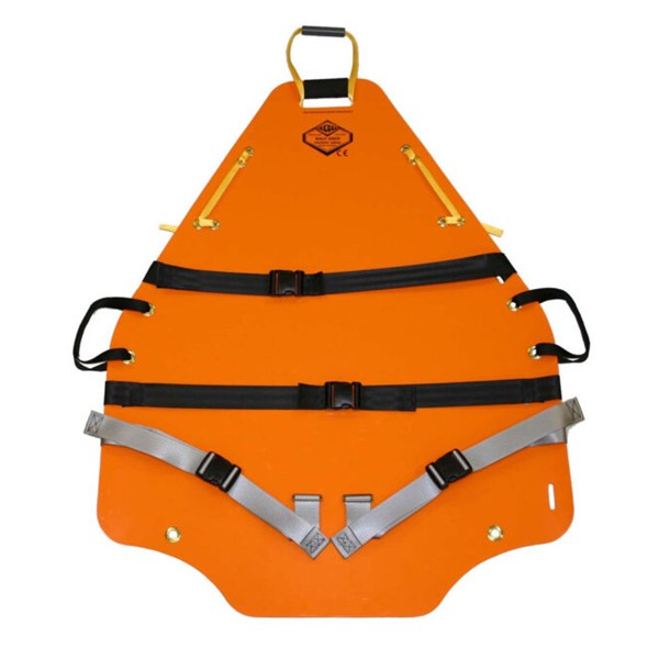 Stretcher, Half SKED Patient Drag, Orange SK220