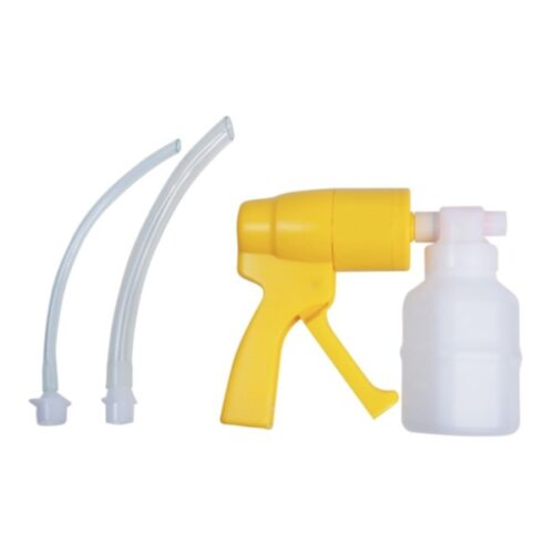 Manual suction pump unit