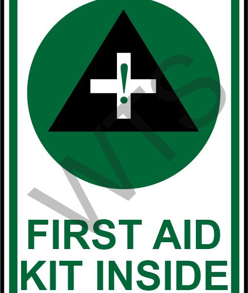 Danger - Sign - First Aid Kit Inside