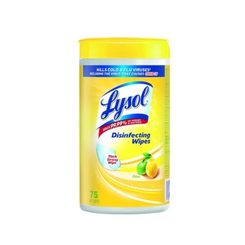 Lysol Disinfectant Wipes - 75 Wipes