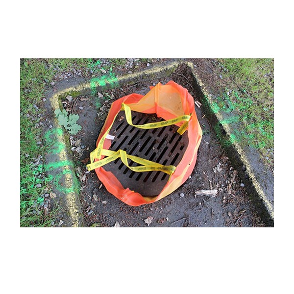 Catch Basin Sack with lifting straps - 24" X 24"
