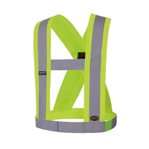 Hi-Vis CSA Safety Sash - Yellow/Green - O/S