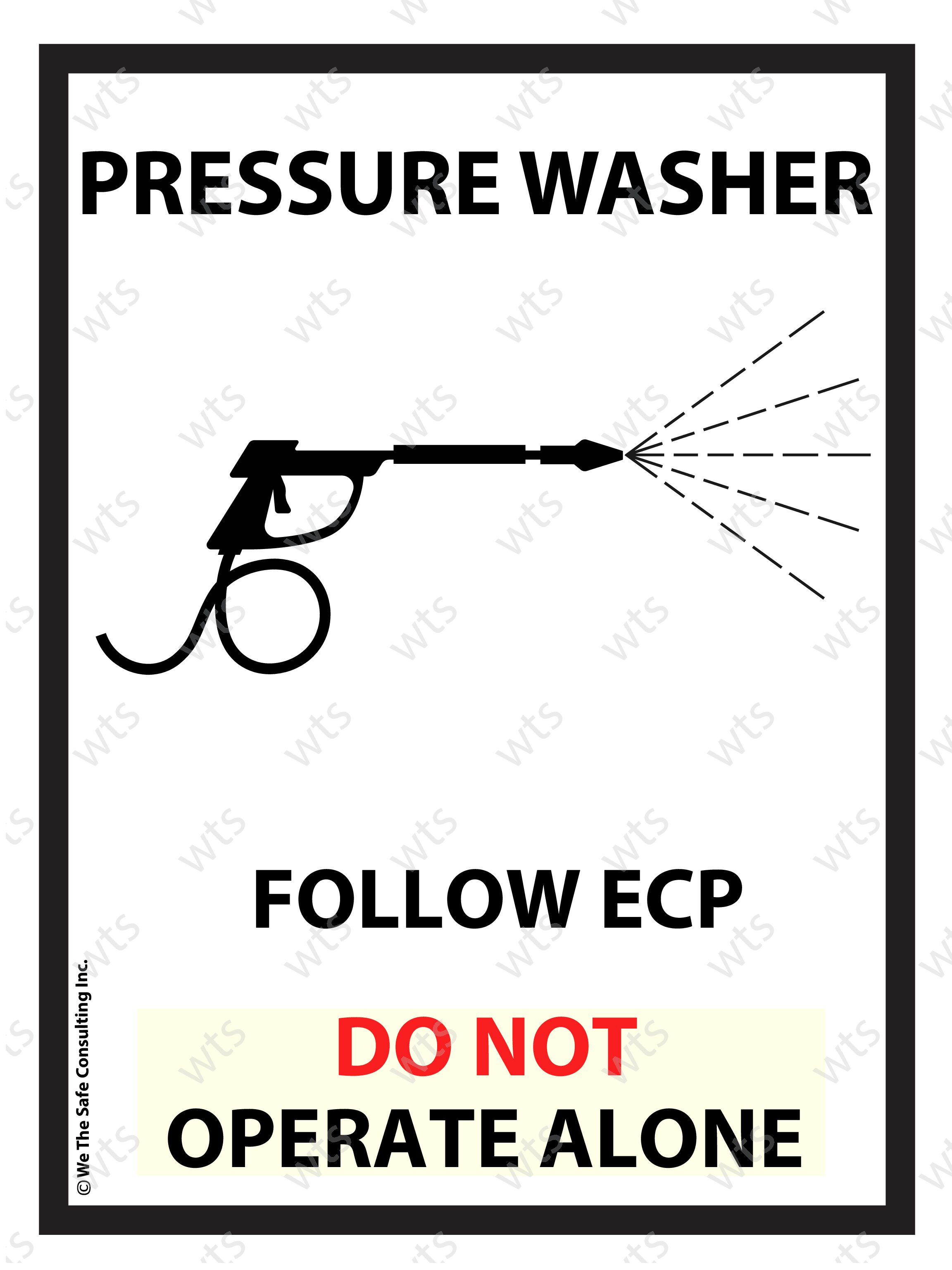 Pressure Washer (Follow ECP) - Poster