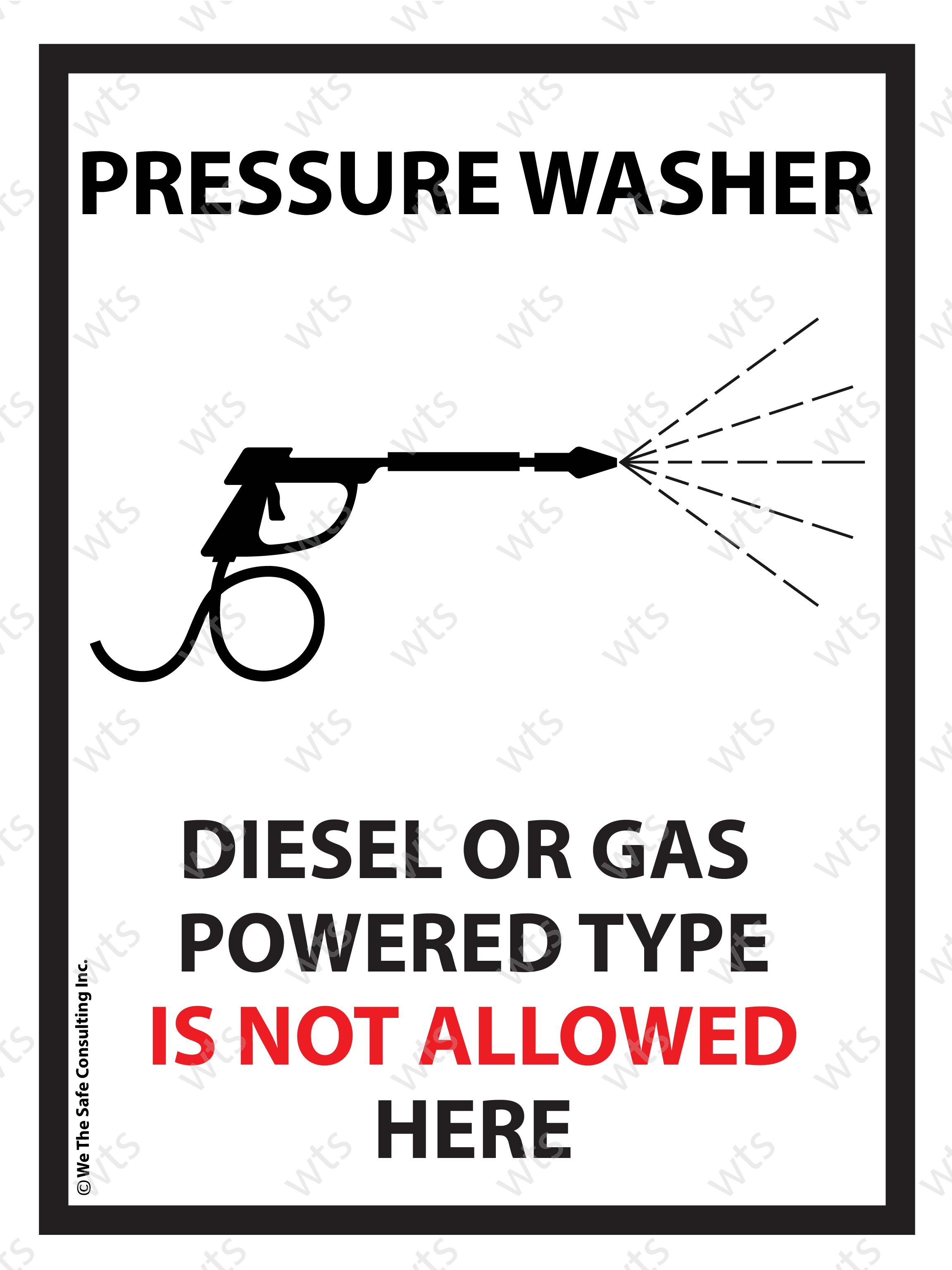 Pressure Washer  - Poster