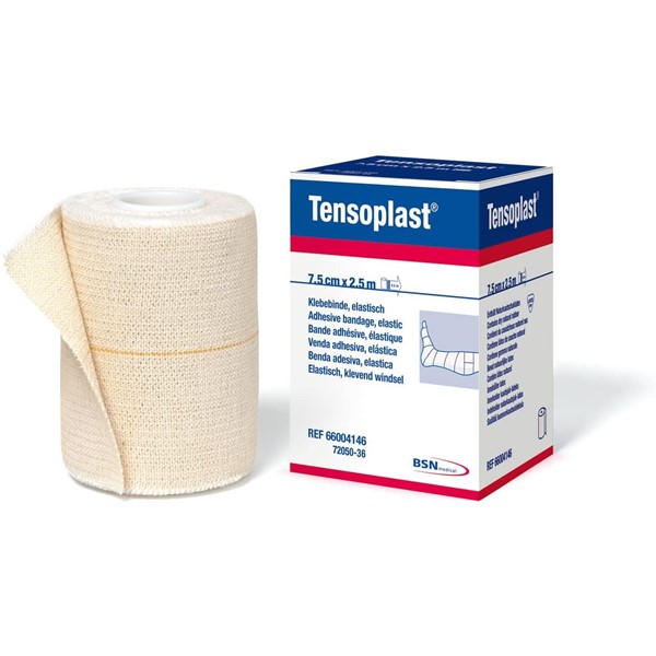 Bandage, Elastic Tensoplast 7.5cm x 4.5m Stretched