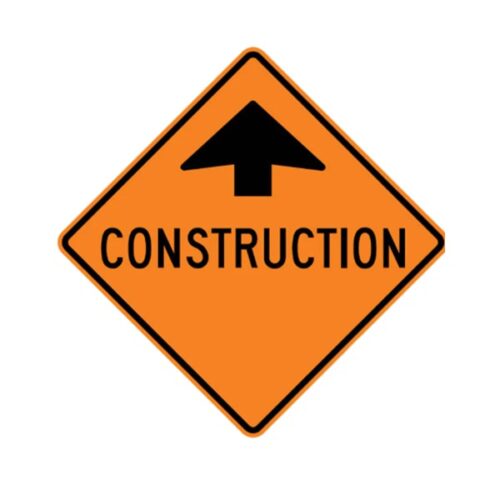 Construction Ahead Traffic Sign (C-018-1A)