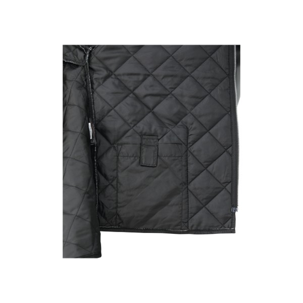 Quilted Freezer Jacket - Black