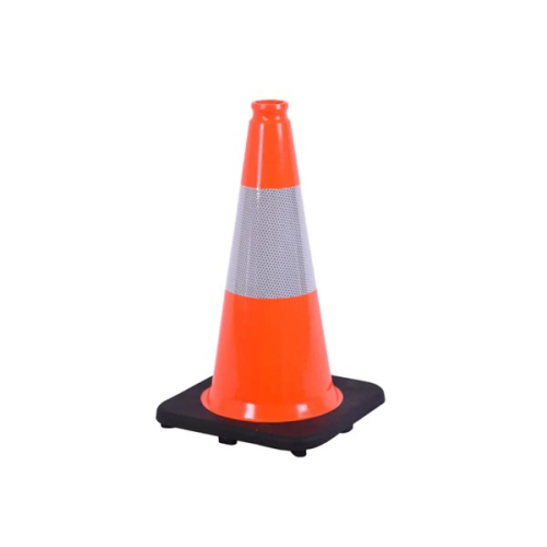 Traffic Cone with Reflective Collar - 18"