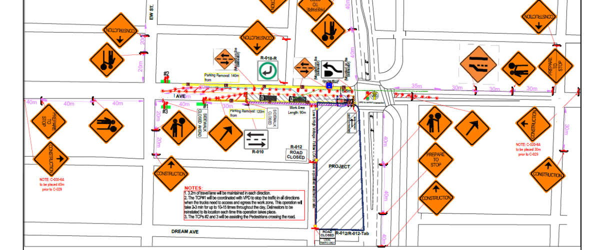 Traffic Layout example